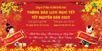 Thông báo lịch nghỉ tết âm lịch 2022
